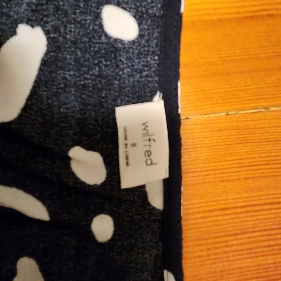 Aritzia Black and White Polka Dot Blouse - Picture 6 of 6